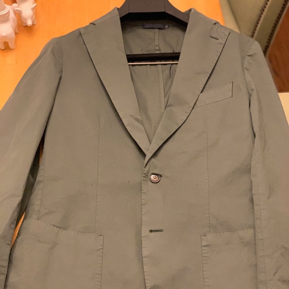 SuitSupply Dark Green Havana Jacket - Picture 2 of 4
